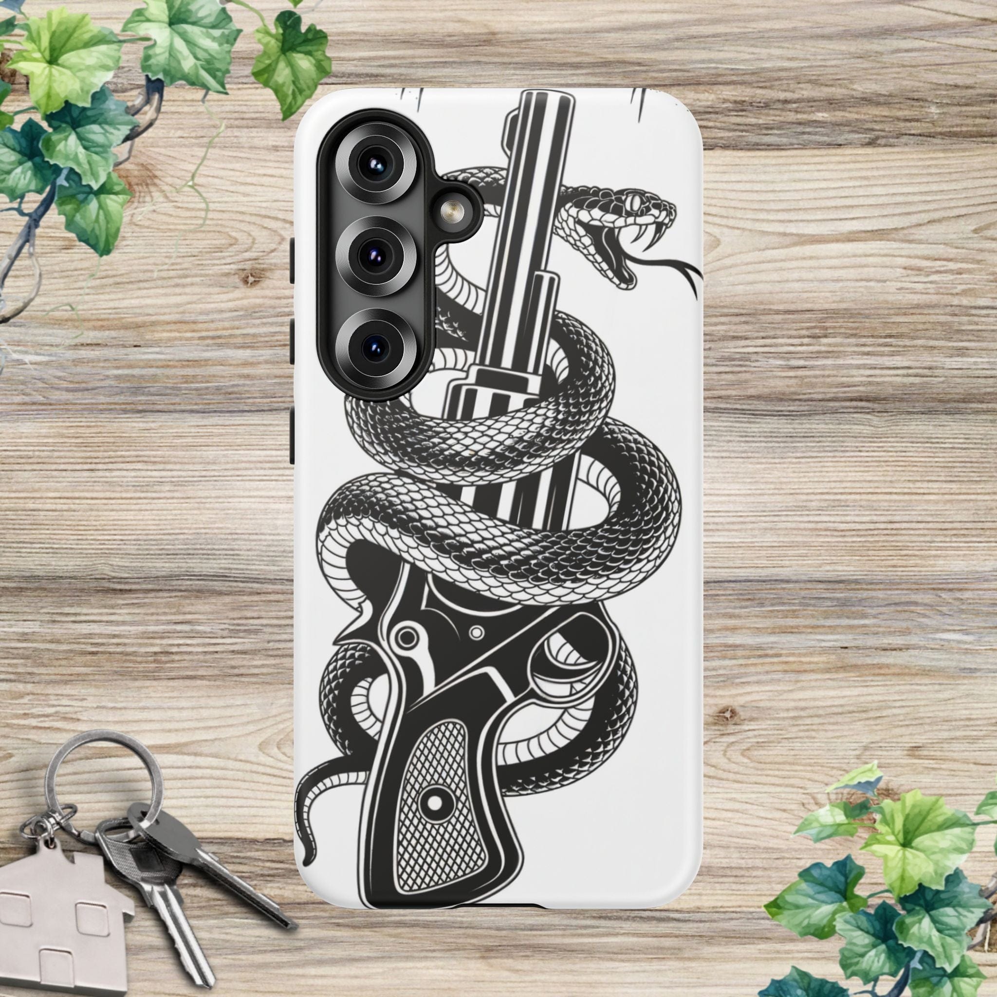 Tough Cases-with Coiled Snake