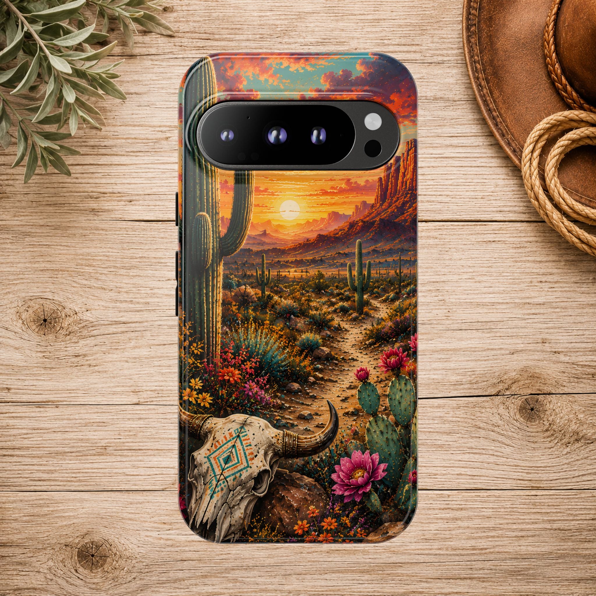 Southwest Desert Sunset Phone Case