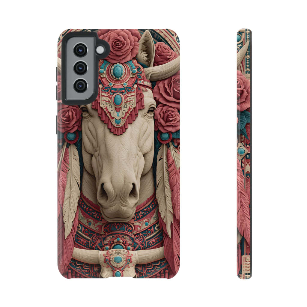 Boho Bull Phone Case
