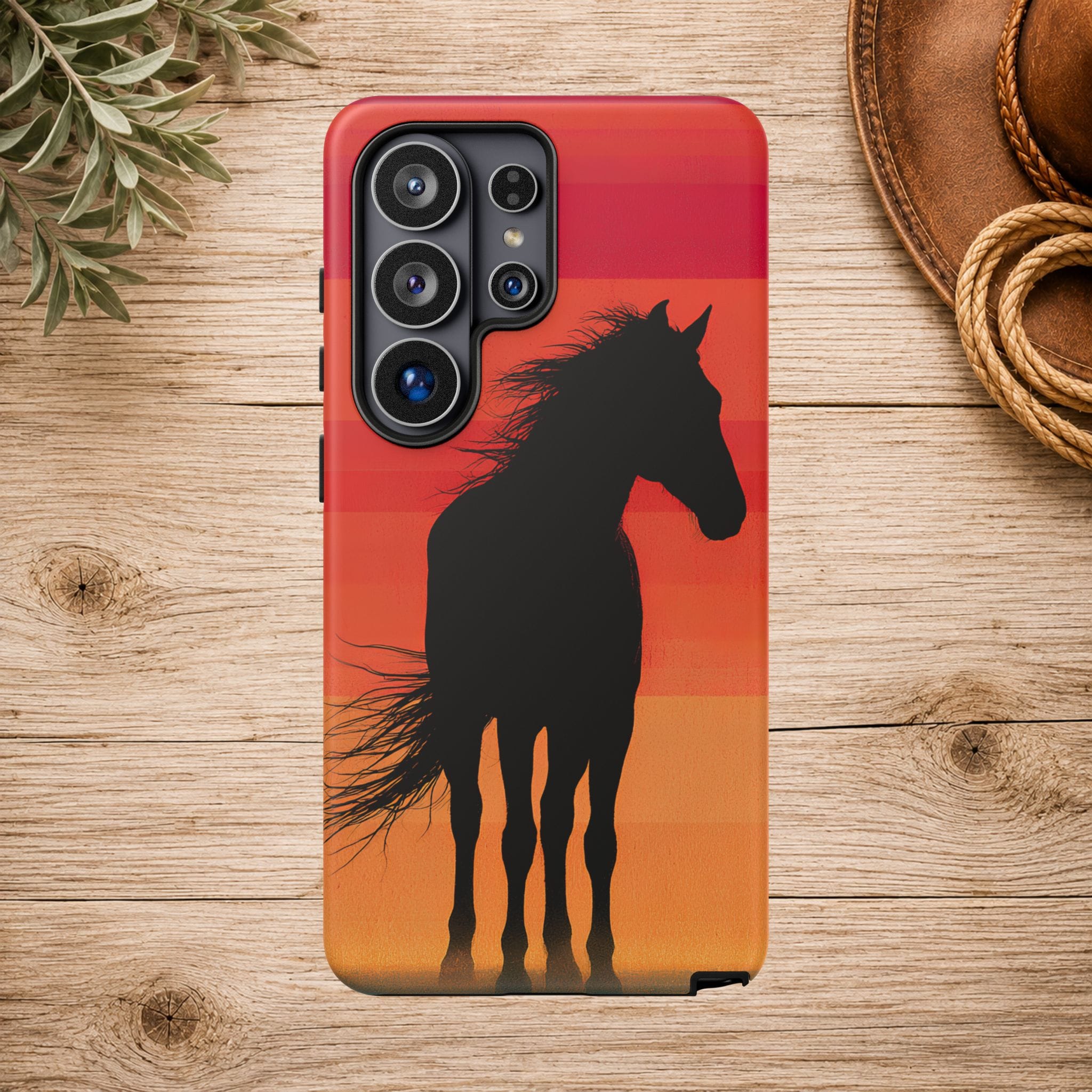 Sunset Spirit Horse Phone Case