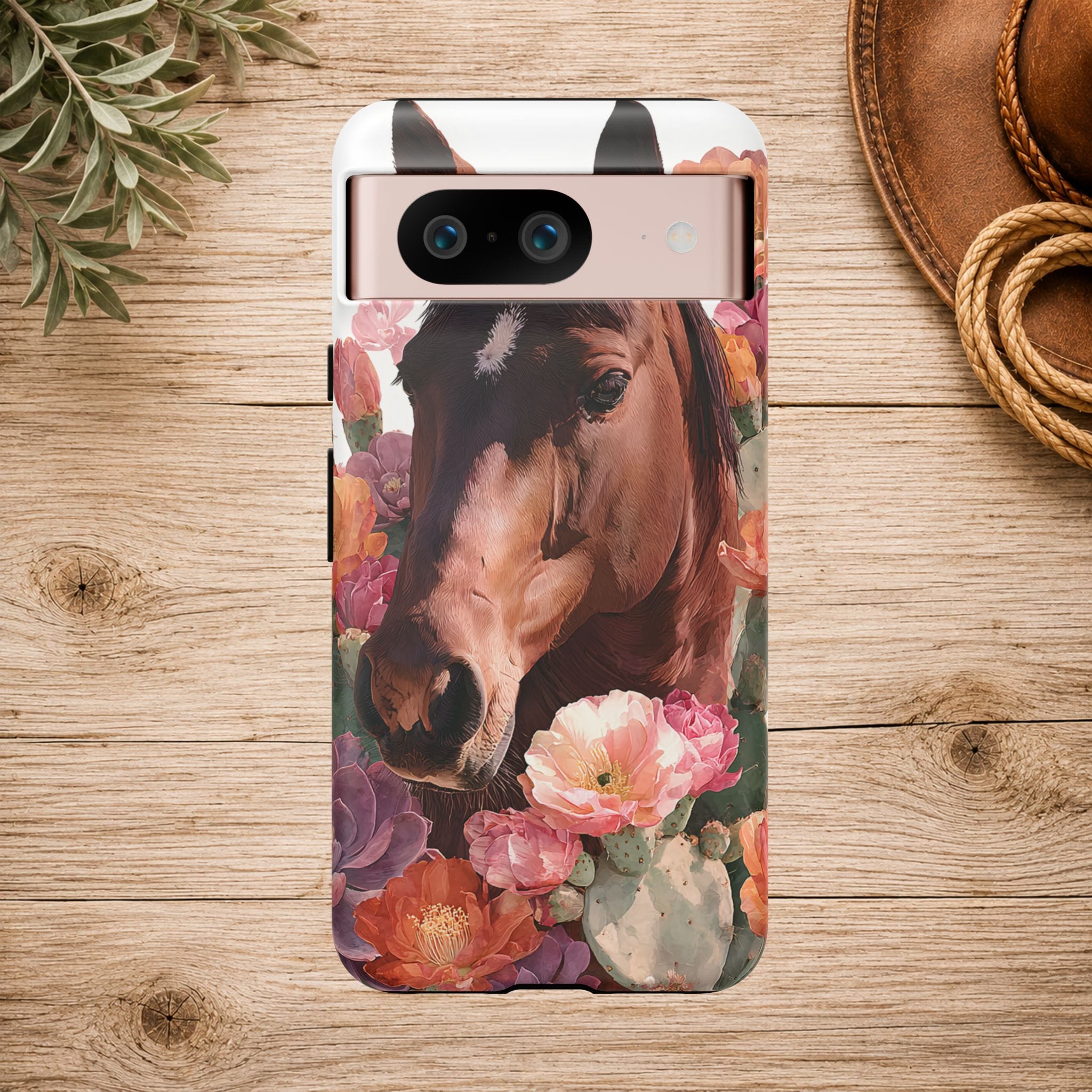 Horse Floral Phone Case