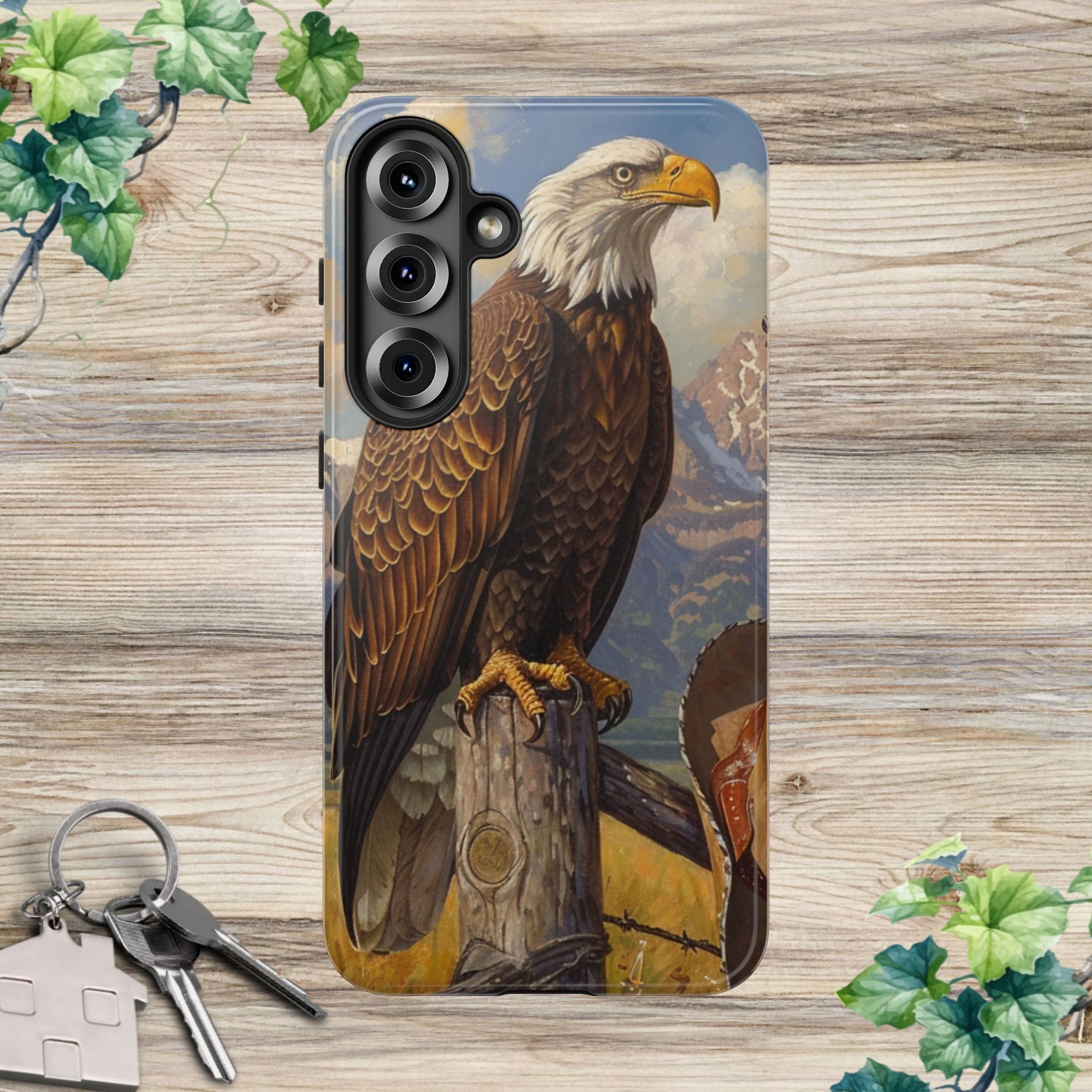 Vintage Bald Eagle Patriotic Phone Case