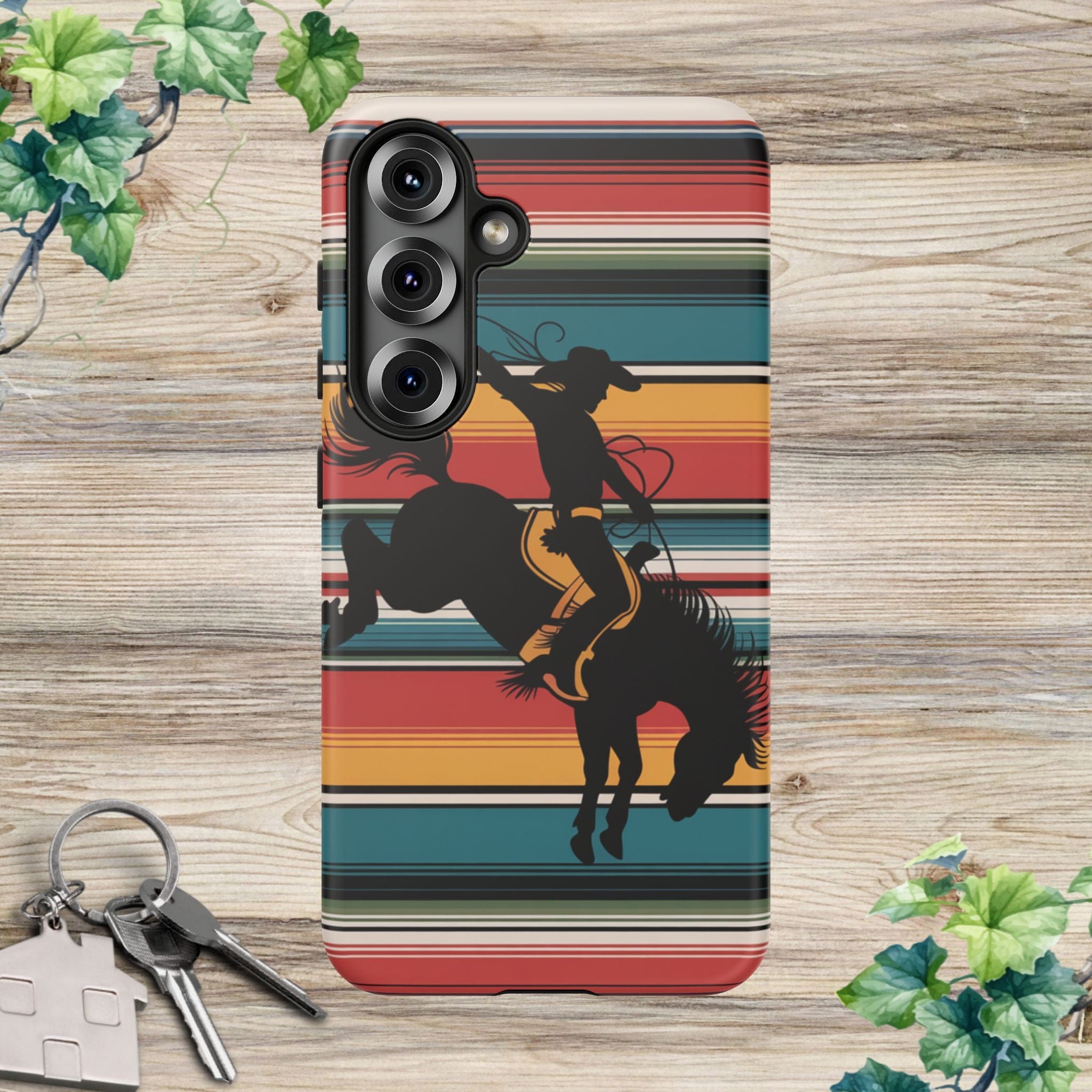 Western Rodeo Phone Case - Tough Cases with Cowboy Design