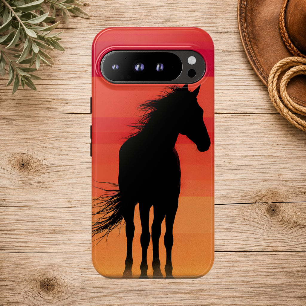 Sunset Spirit Horse Phone Case