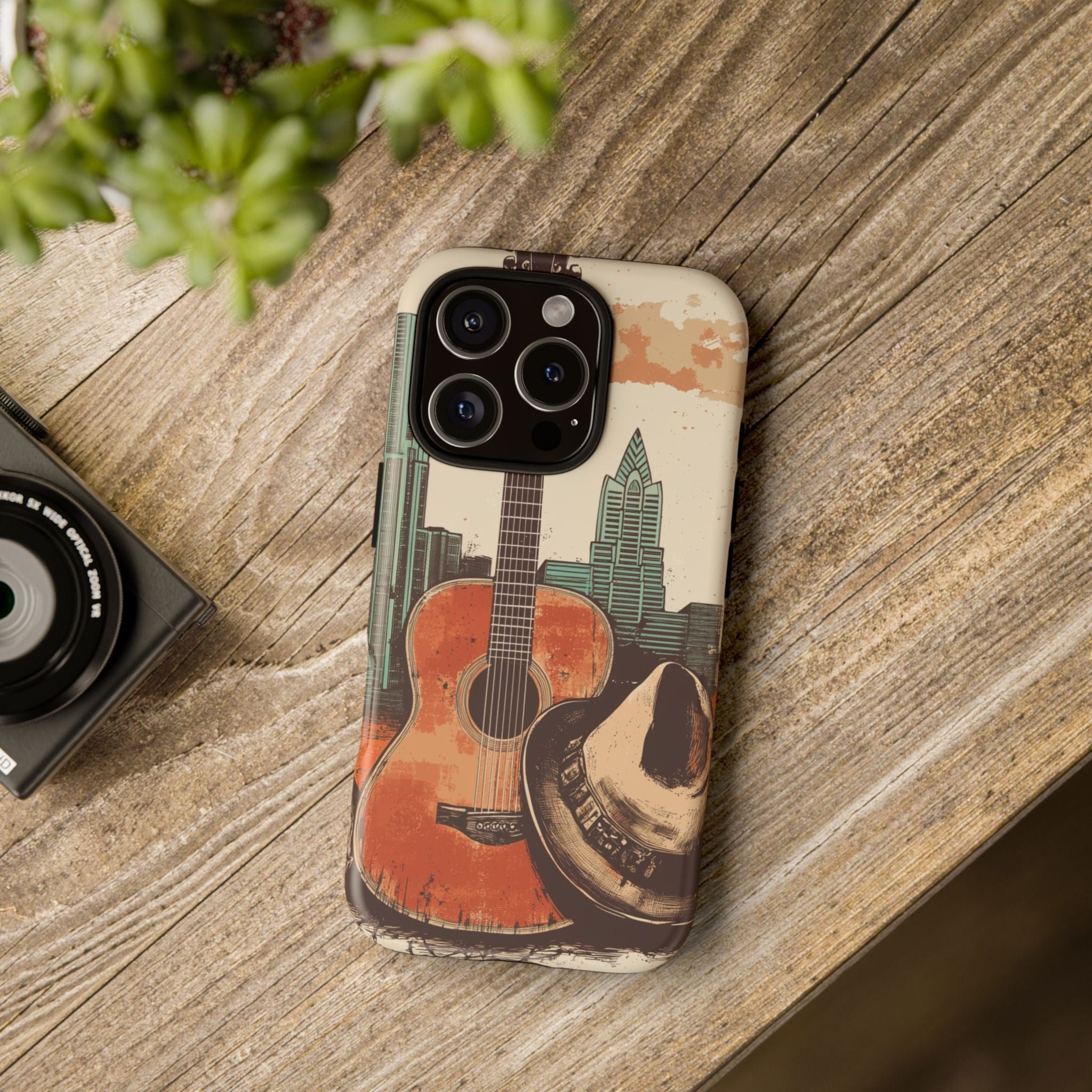 Honky Tonk Skyline - Phone Cases