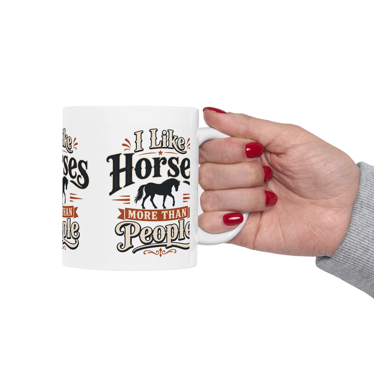 I Like Horses More Than People Mug