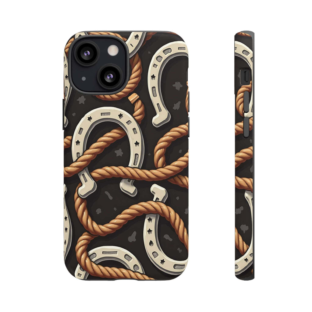 Horseshoes and Ropes-Phone Case