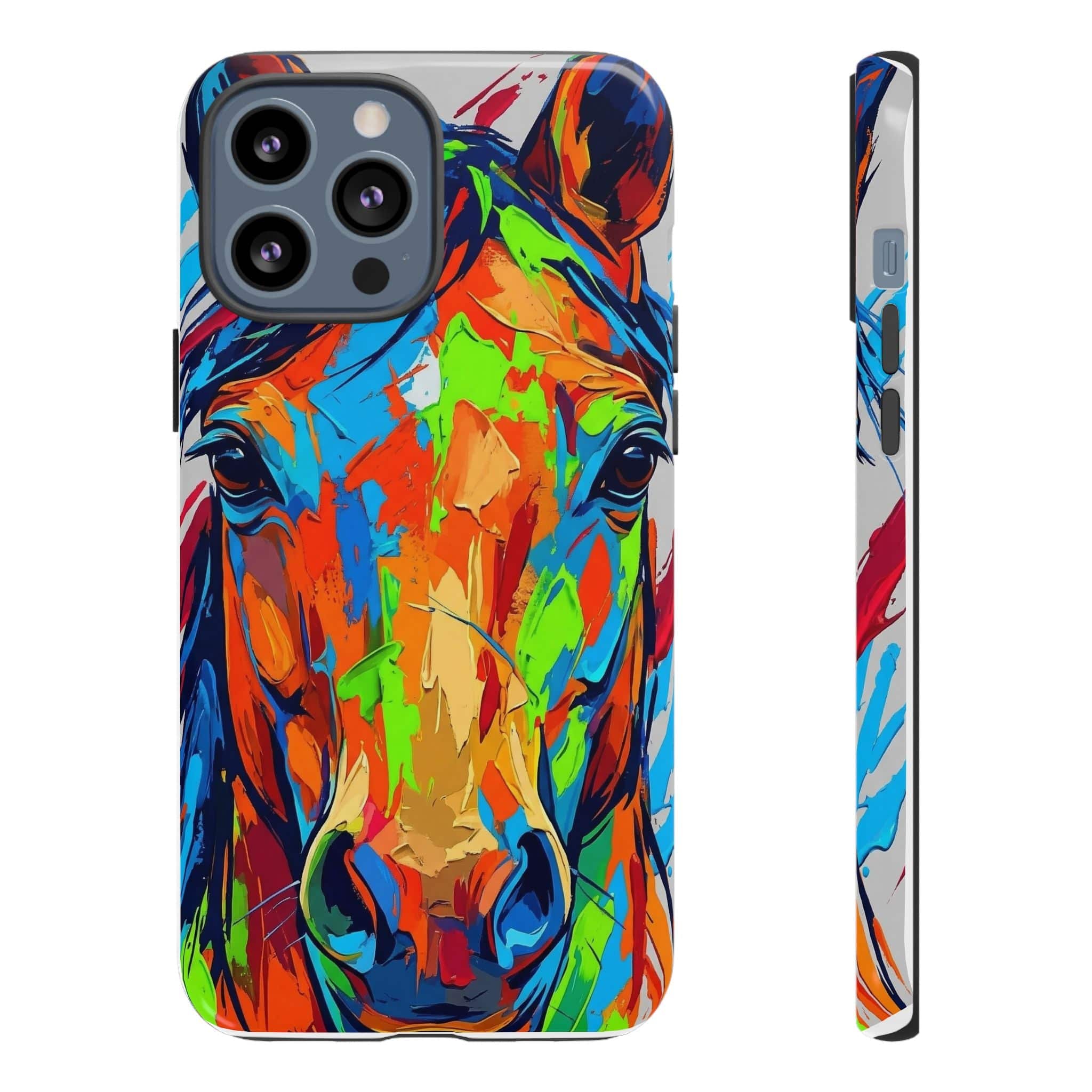 Colorful Abstract Horse Phone Case