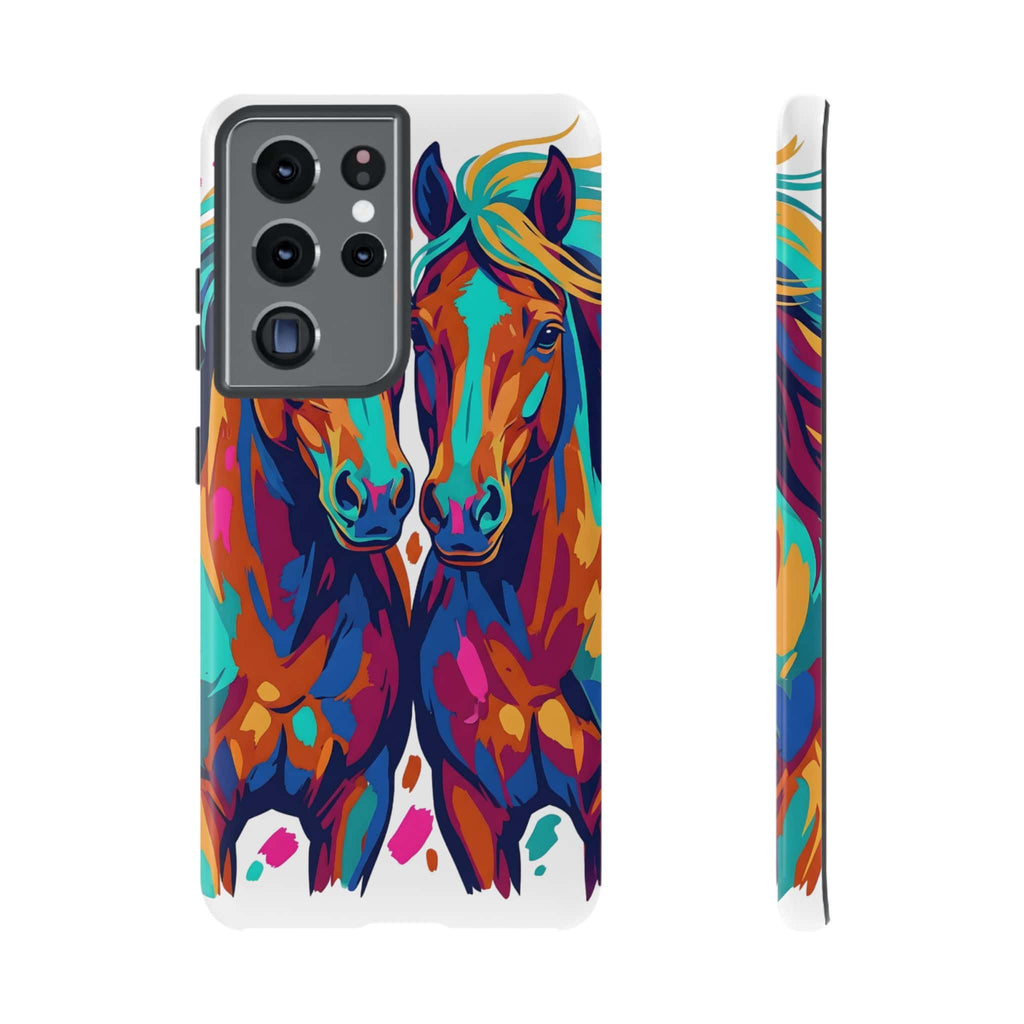 Vibrant Pop Art Equine Phone Case
