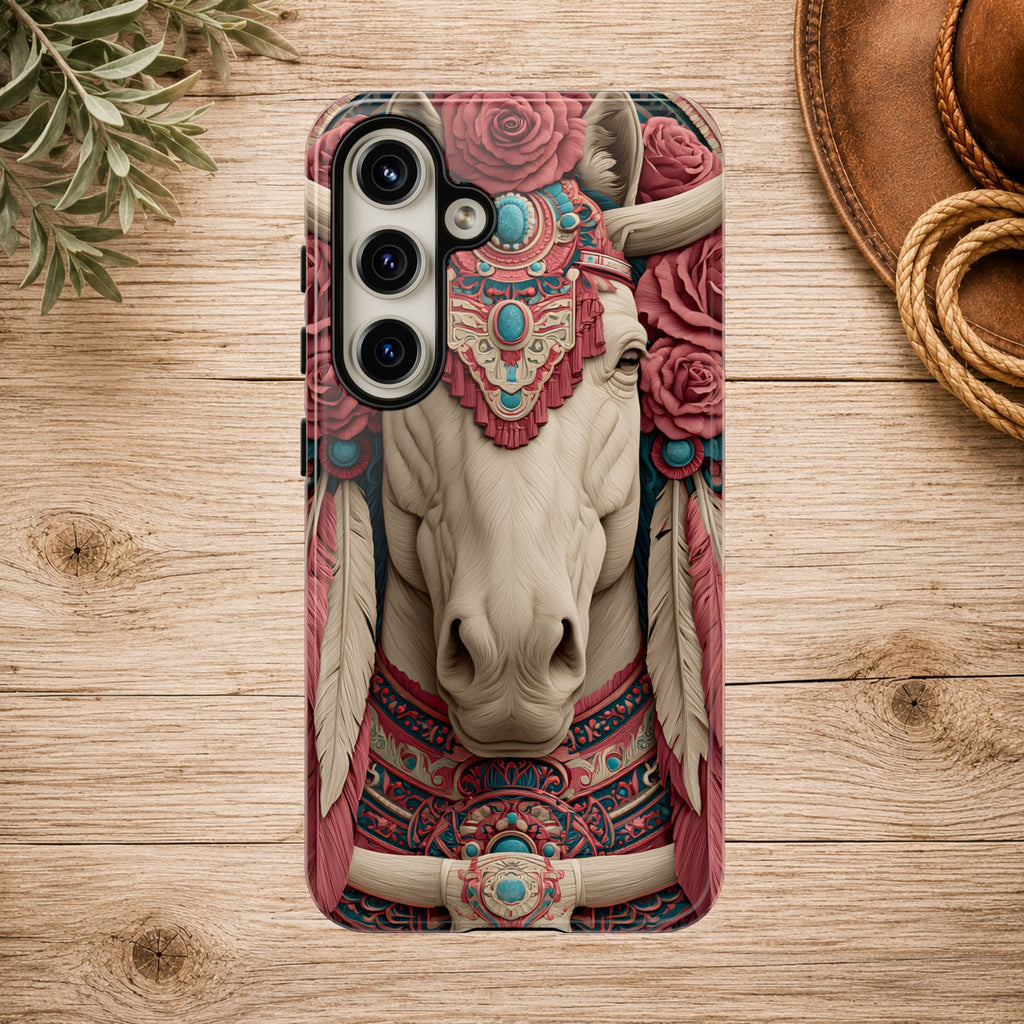 Boho Bull Phone Case