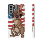 Patriotic Cowboy Bunny Phone Case
