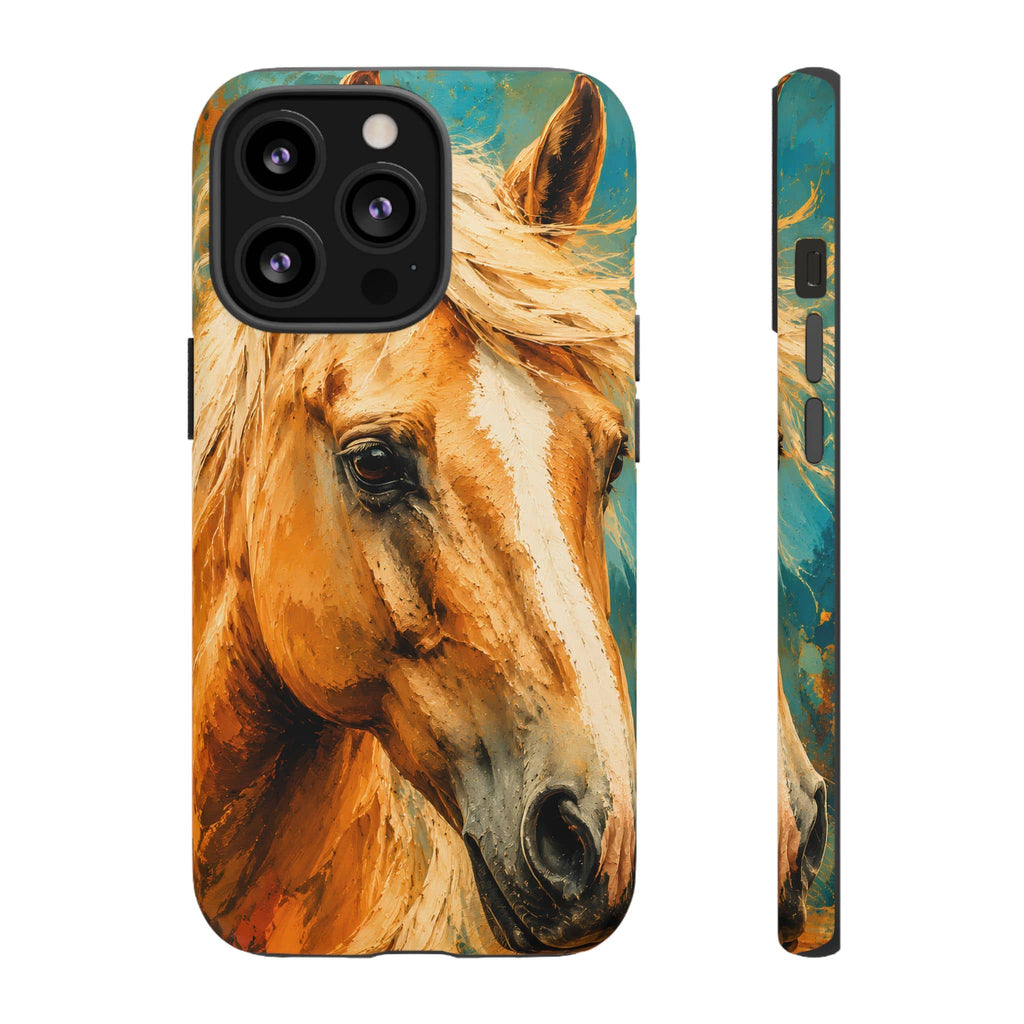Golden Spirit Horse Phone Case