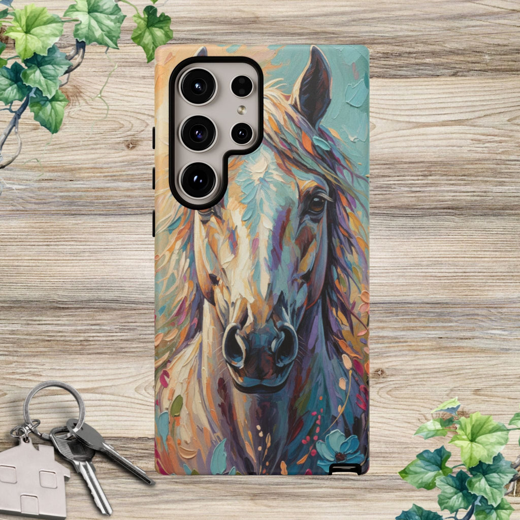Blooming Spirit Horse Phone Case