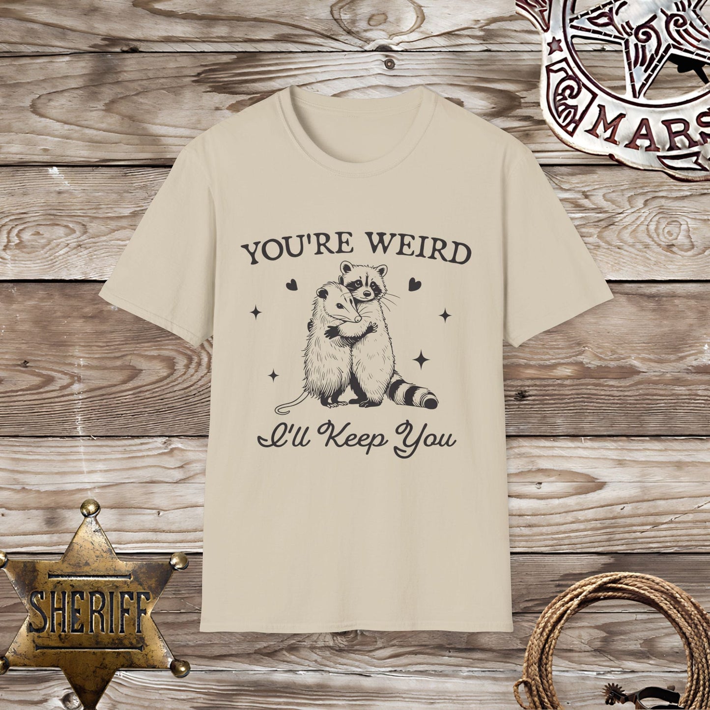 Softstyle Unisex T-Shirt You're Weird