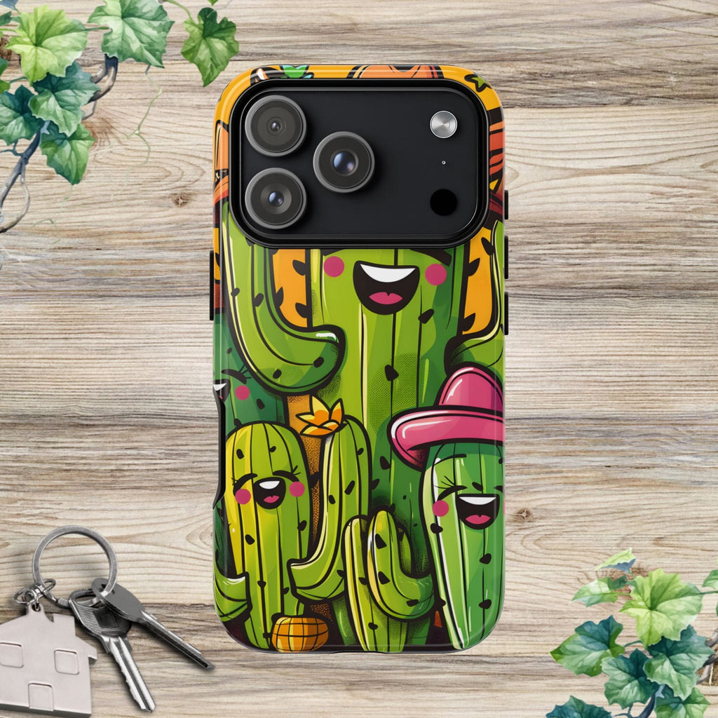 Happy Cactus Crew Phone Case