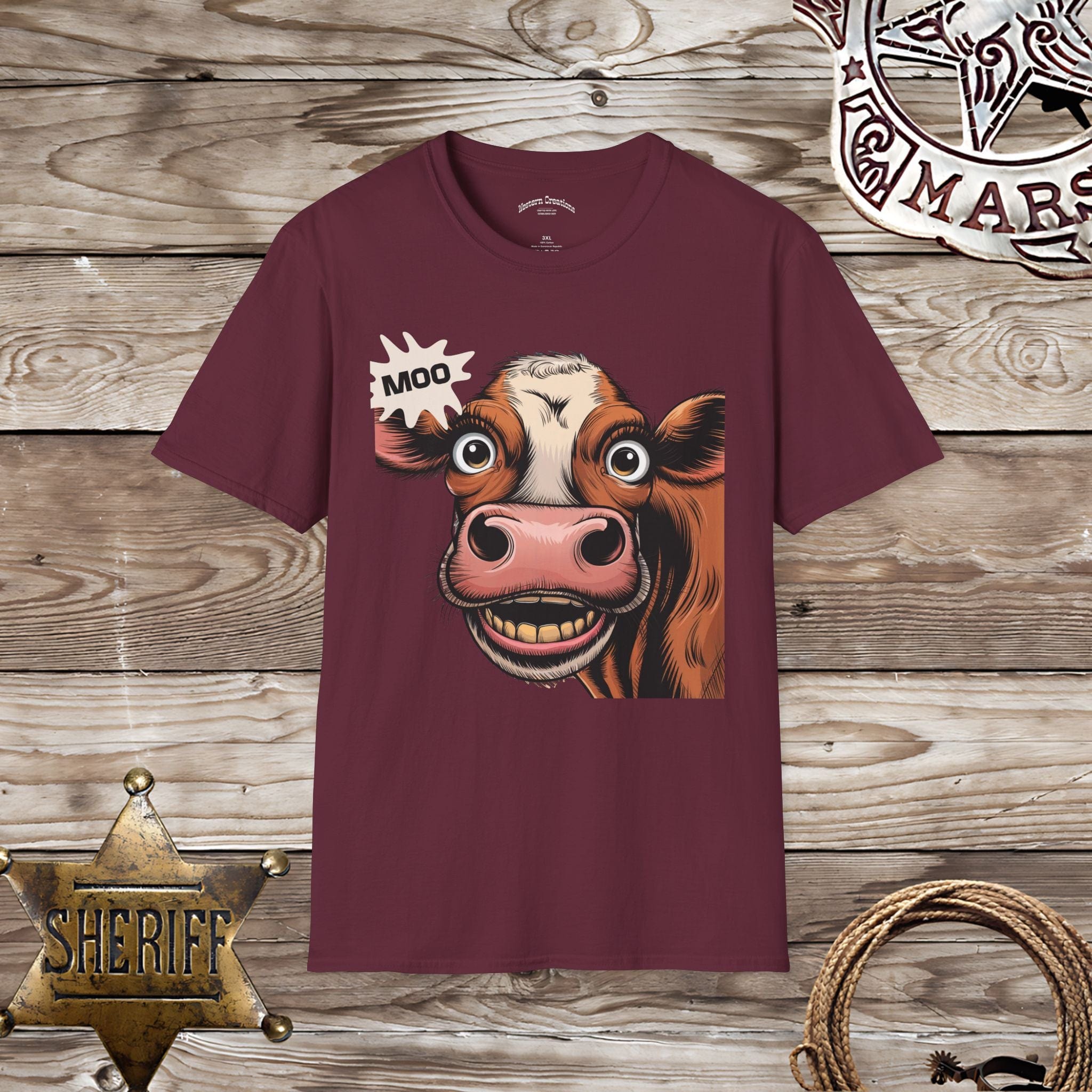 Moo Says the Cow-T-Shirt