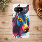 Color Splash Donkey Phone Case