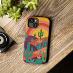 Desert Sunset Cactus Phone Case