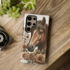 Painted Horse & Roses – Phone Case