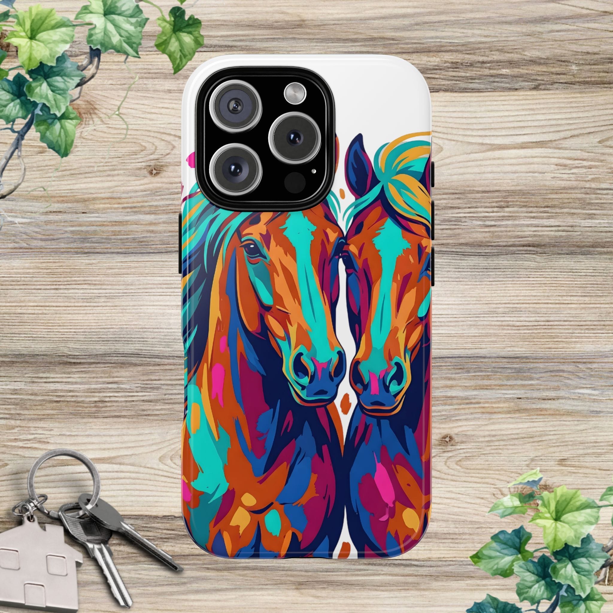 Vibrant Pop Art Equine Phone Case