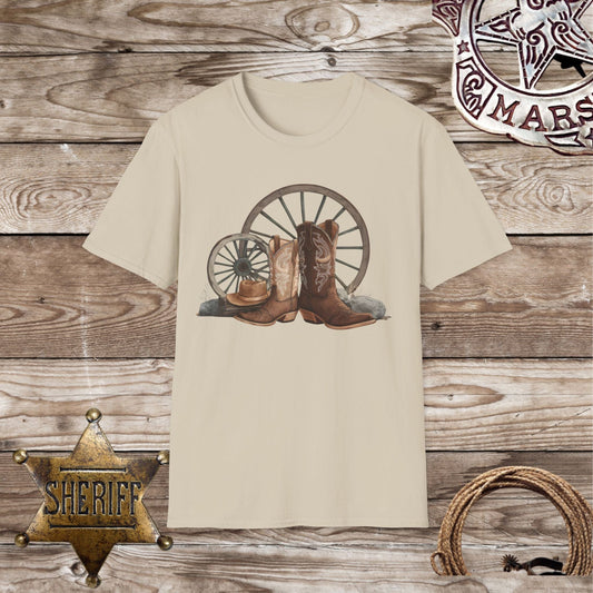 Western Cowboy Boots T-Shirt