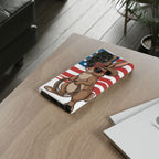 Patriotic Cowboy Bunny Phone Case