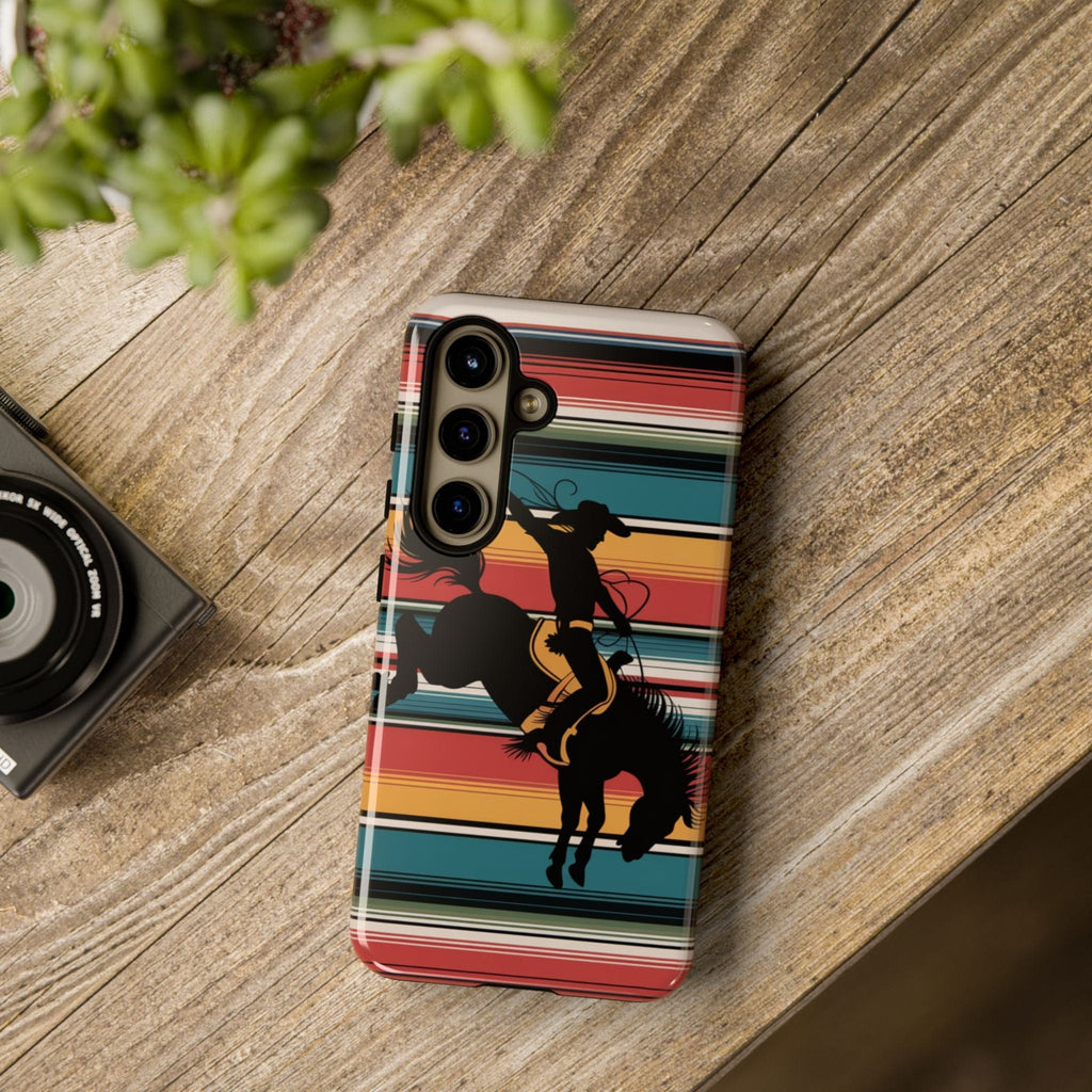 Western Rodeo Phone Case - Tough Cases with Cowboy Design