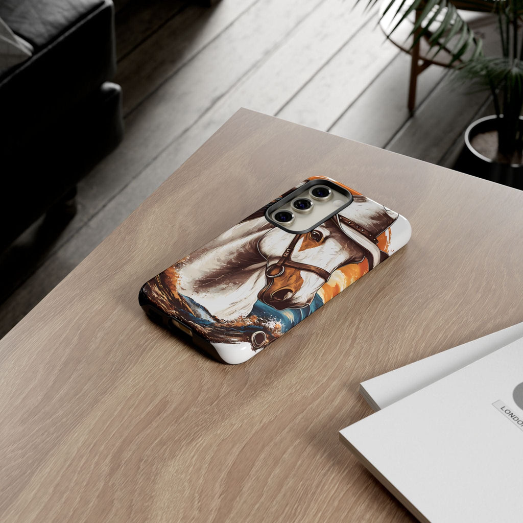 White Hat Horse-Phone Cases