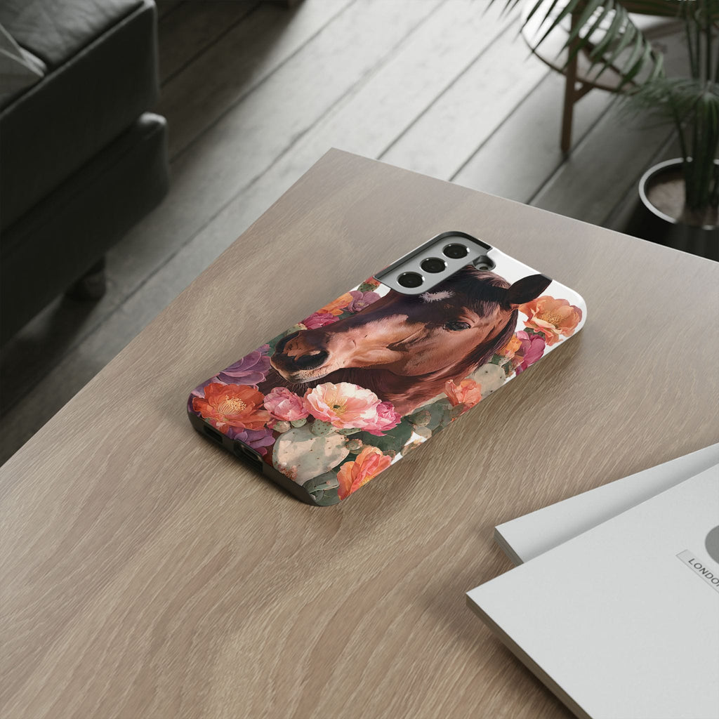 Horse Floral Phone Case