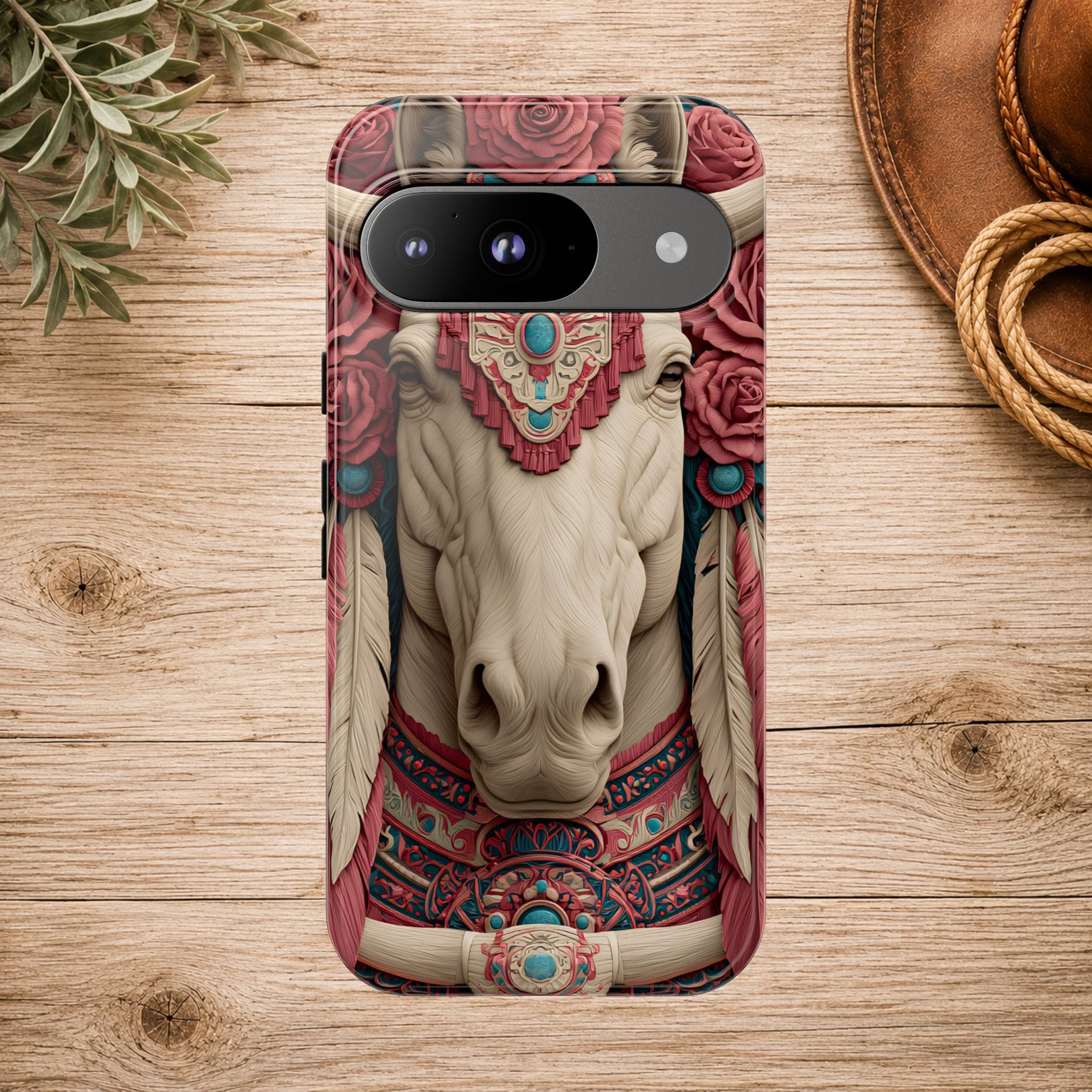 Boho Bull Phone Case