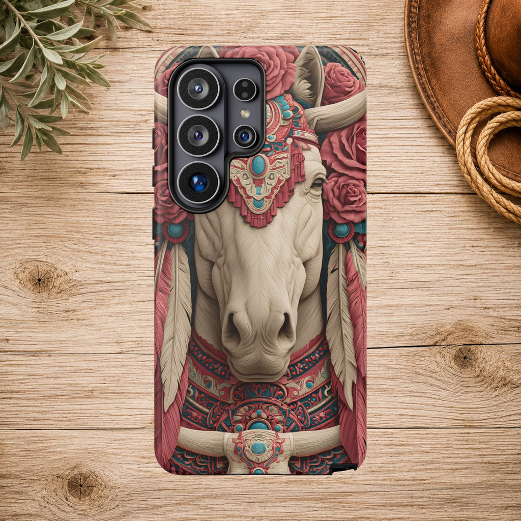 Boho Bull Phone Case