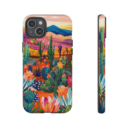 Colorful Cactus Phone Case