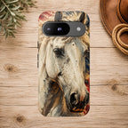 Patriotic White Horse Phone Case