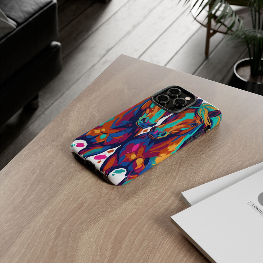 Vibrant Pop Art Equine Phone Case