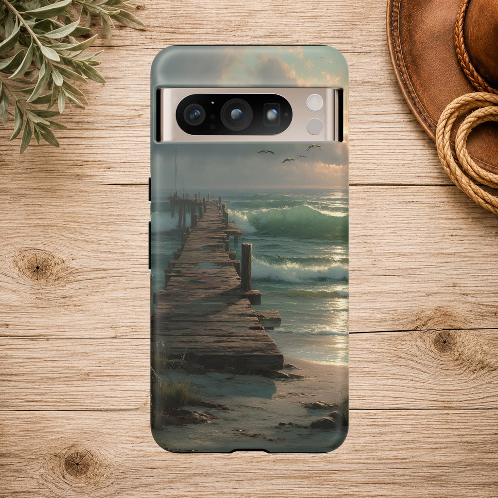 Wooden  Seaside Pier Phone Case