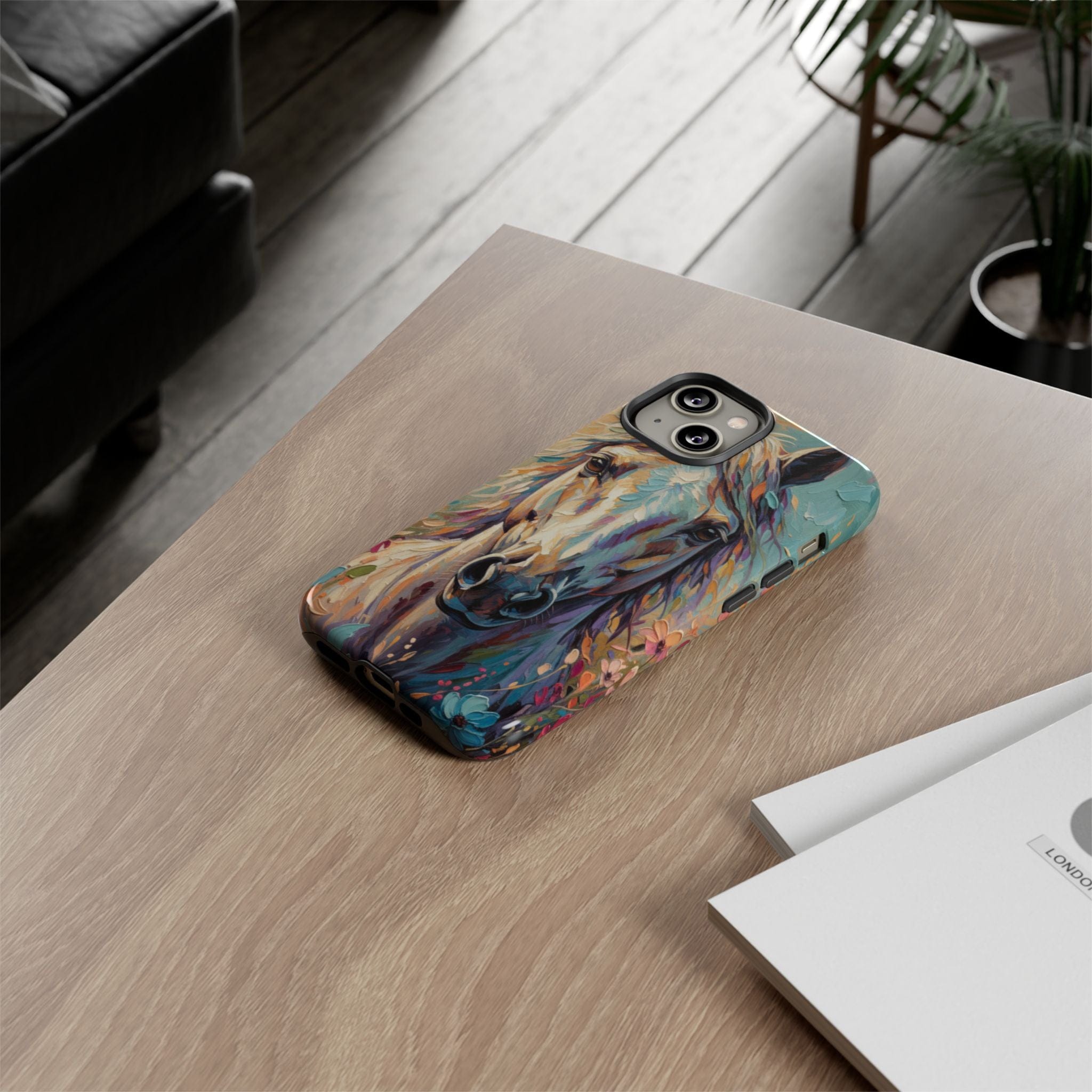 Blooming Spirit Horse Phone Case