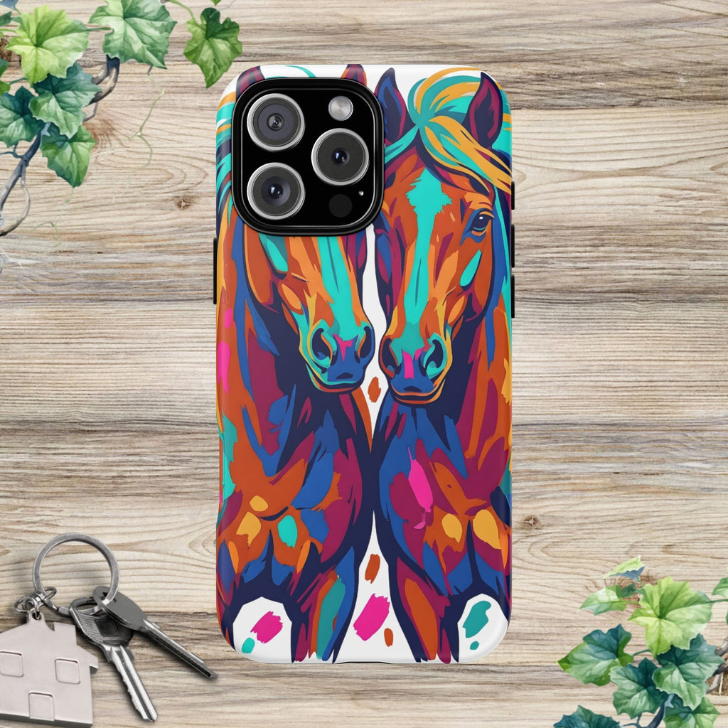 Vibrant Pop Art Equine Phone Case