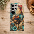 Rustic Farmhouse Rooster Phone Case