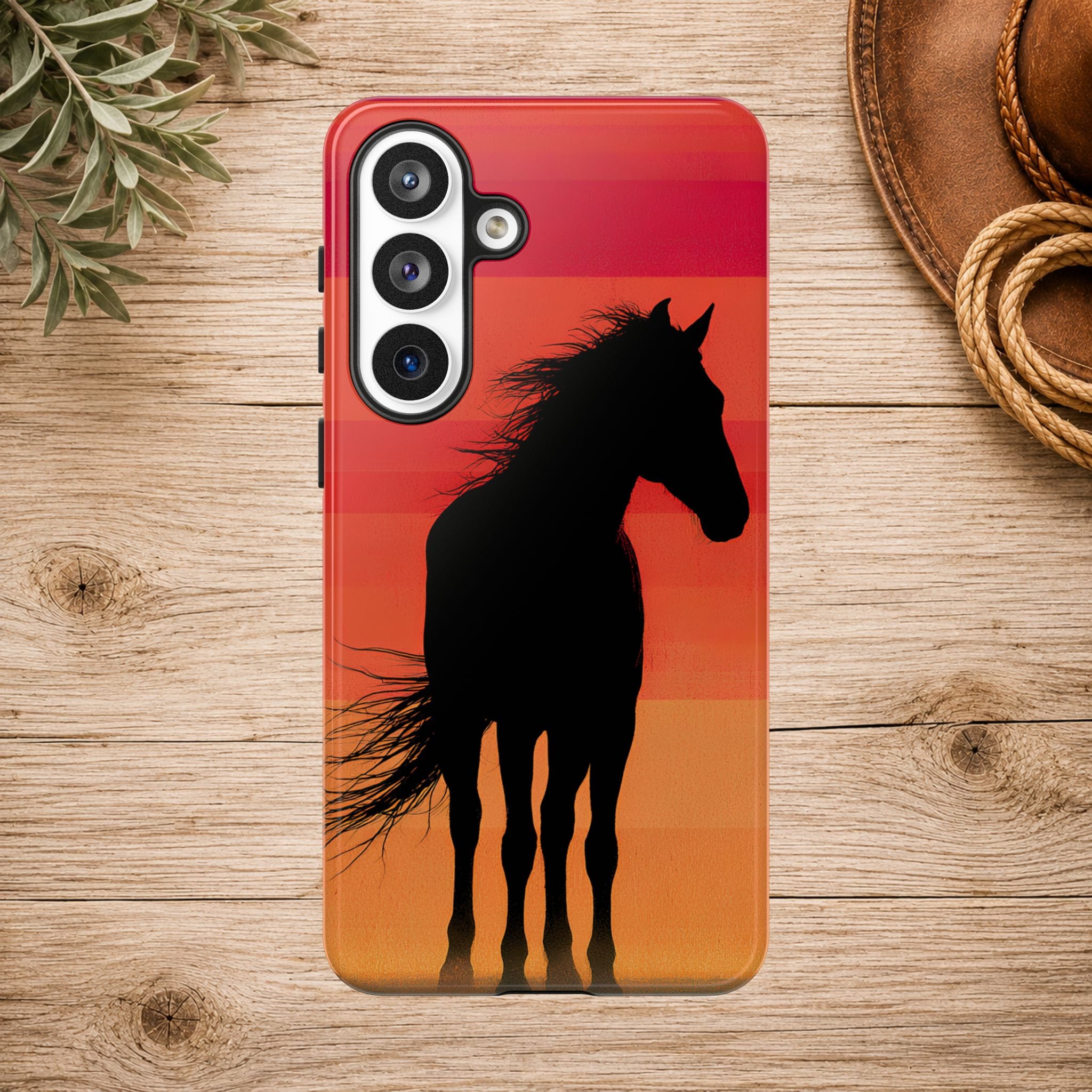 Sunset Spirit Horse Phone Case
