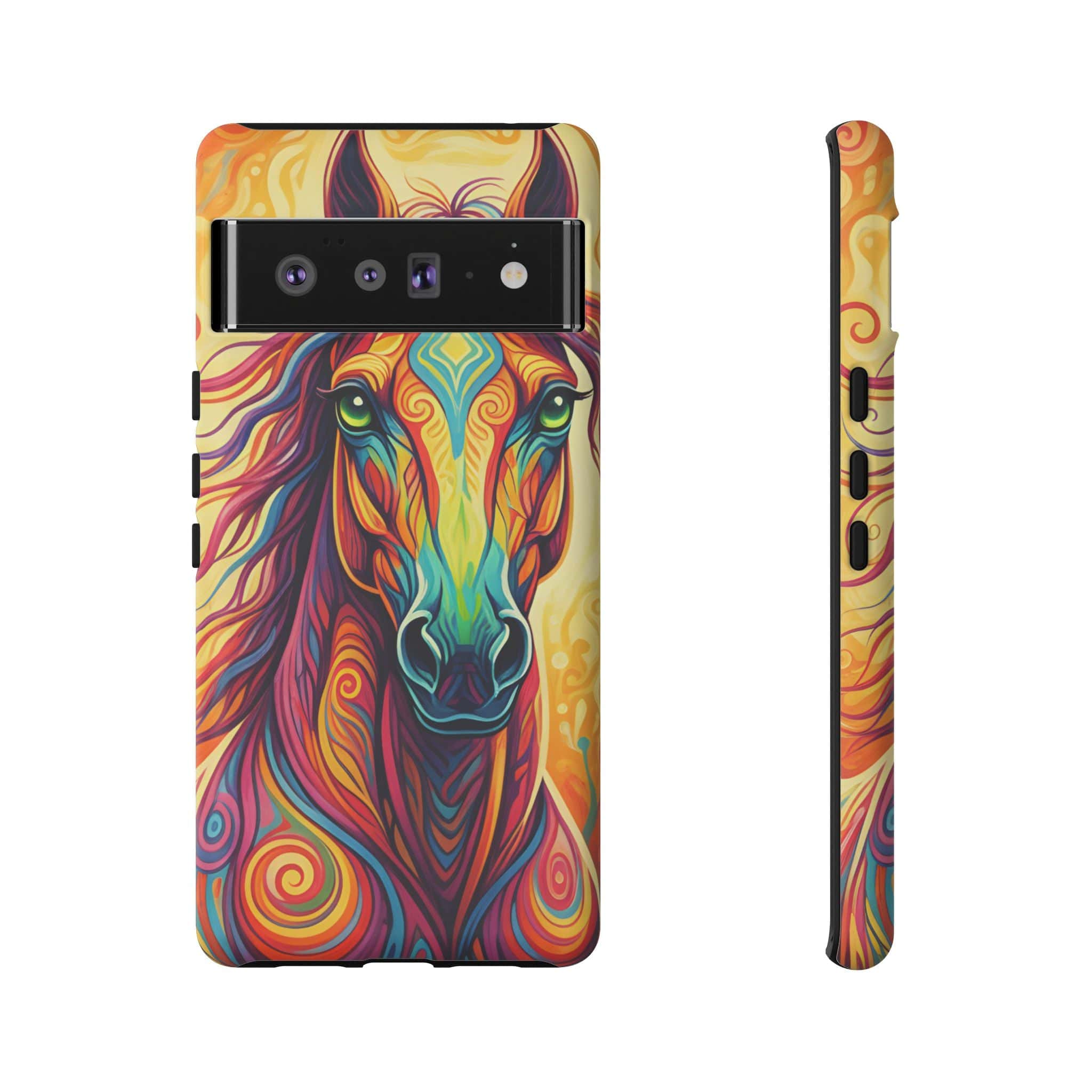 Vibrant Swirl Stallion - Phone Cover