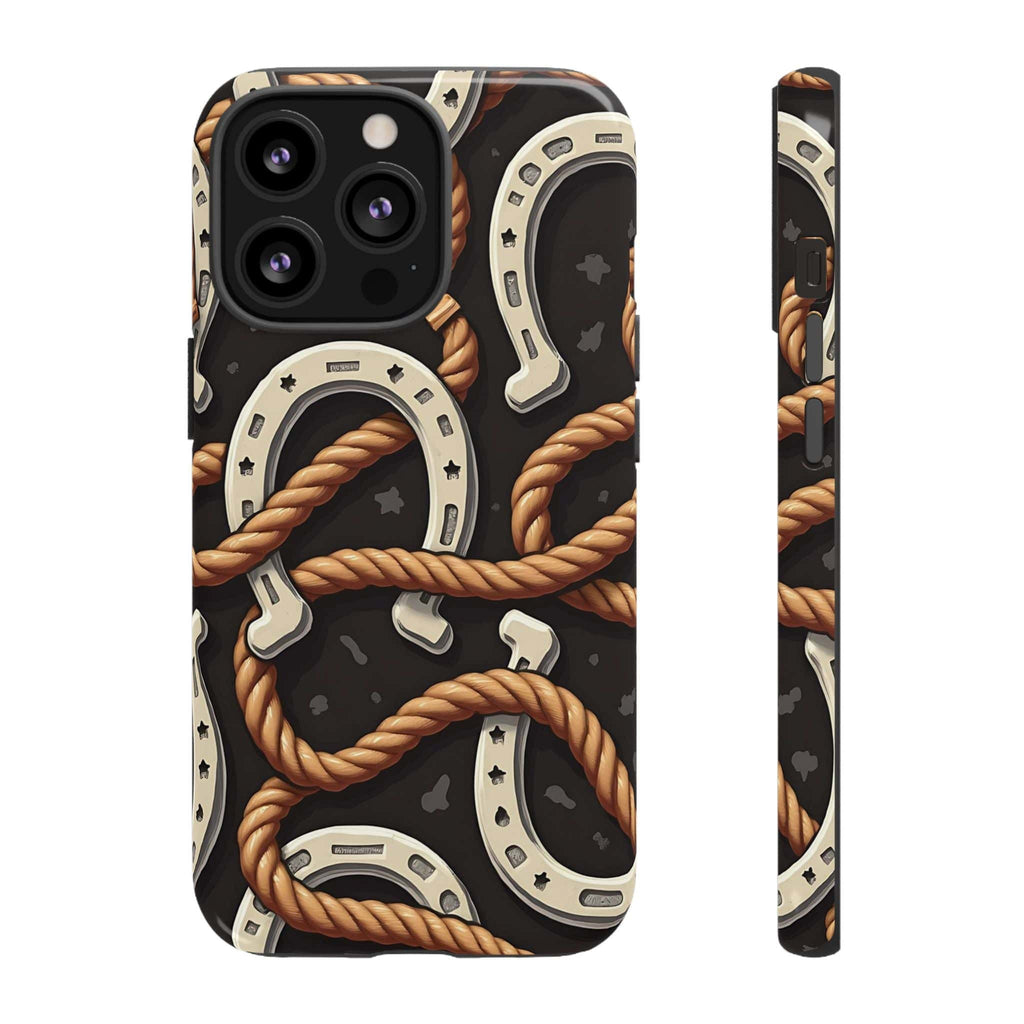 Horseshoes and Ropes-Phone Case