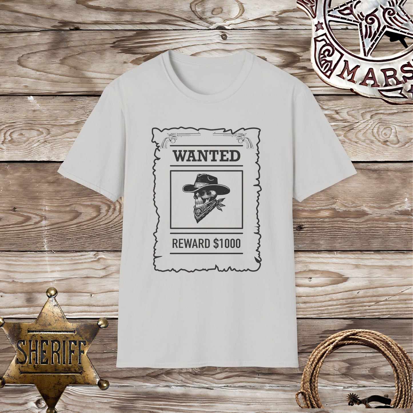 Softstyle Unisex T-Shirt: Wanted