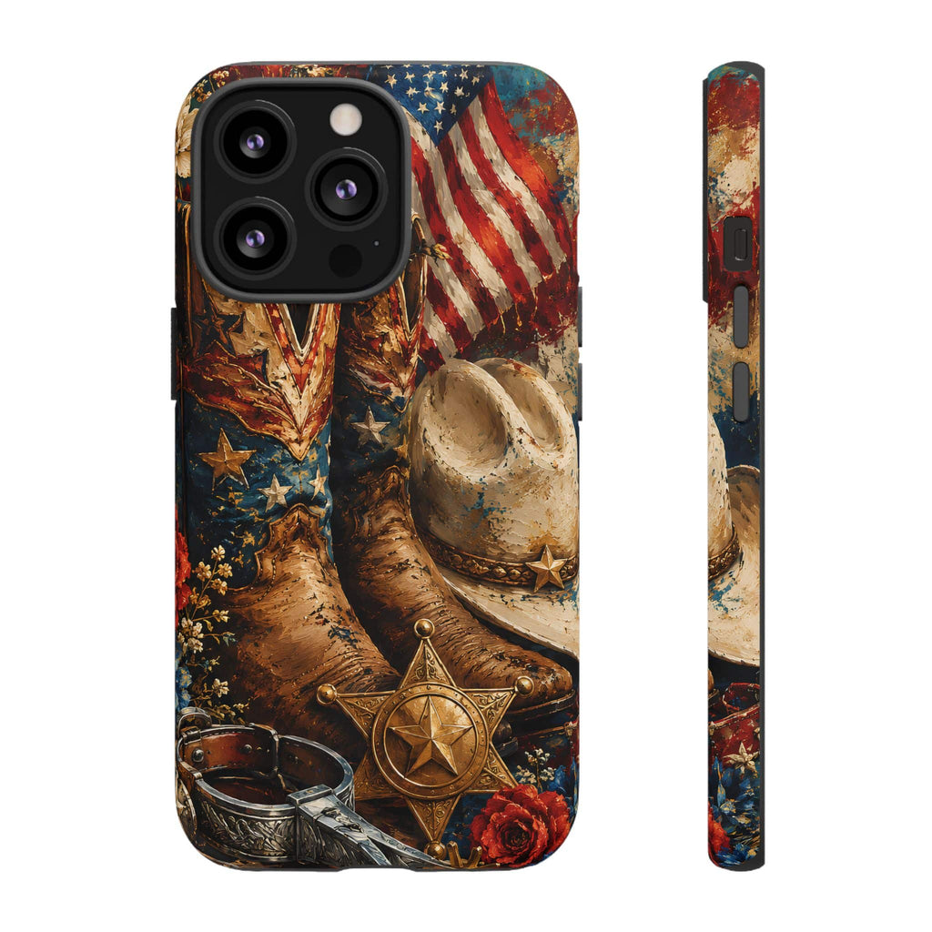 Patriotic Cowgirl Phone Case