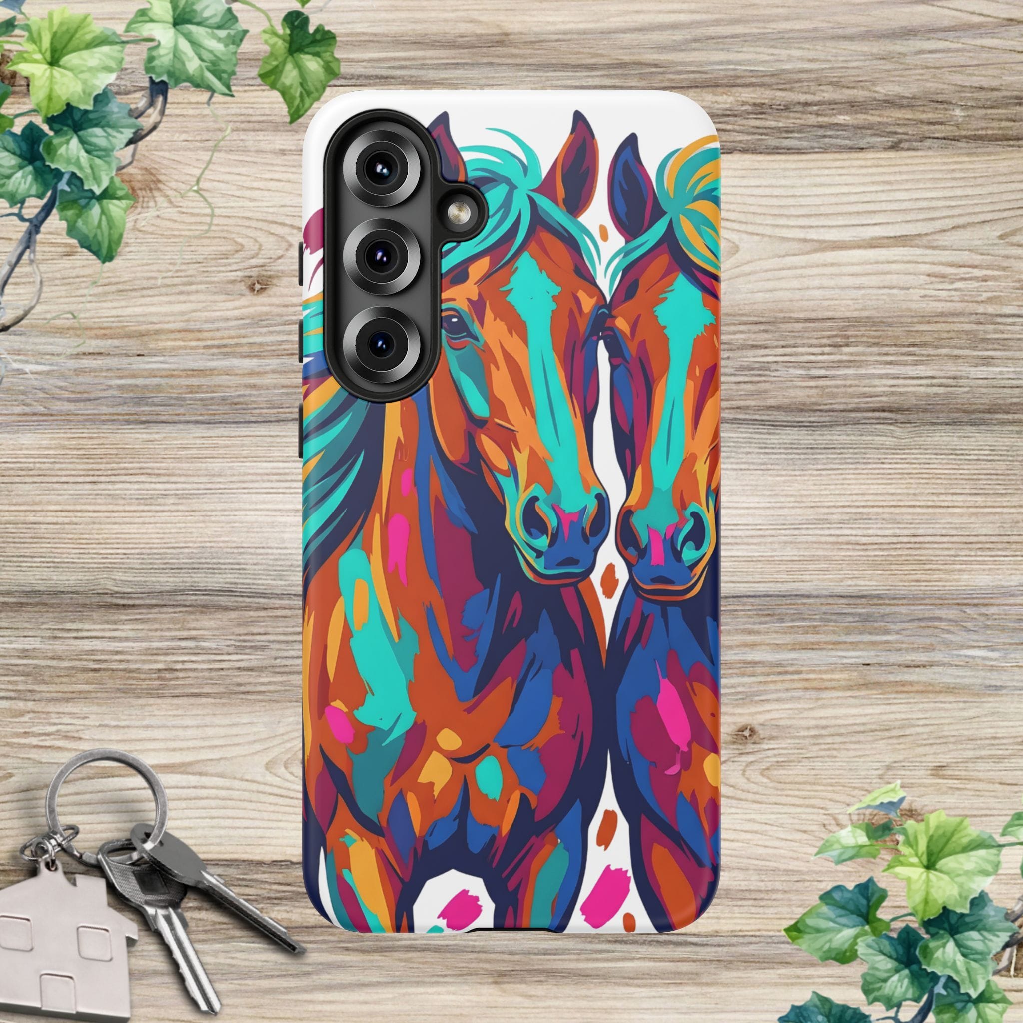 Vibrant Pop Art Equine Phone Case
