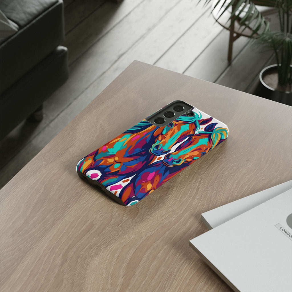 Vibrant Pop Art Equine Phone Case