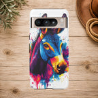 Color Splash Donkey Phone Case