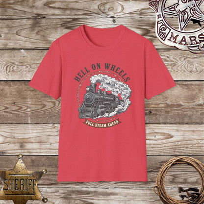 Vintage Steam Train T‑Shirt