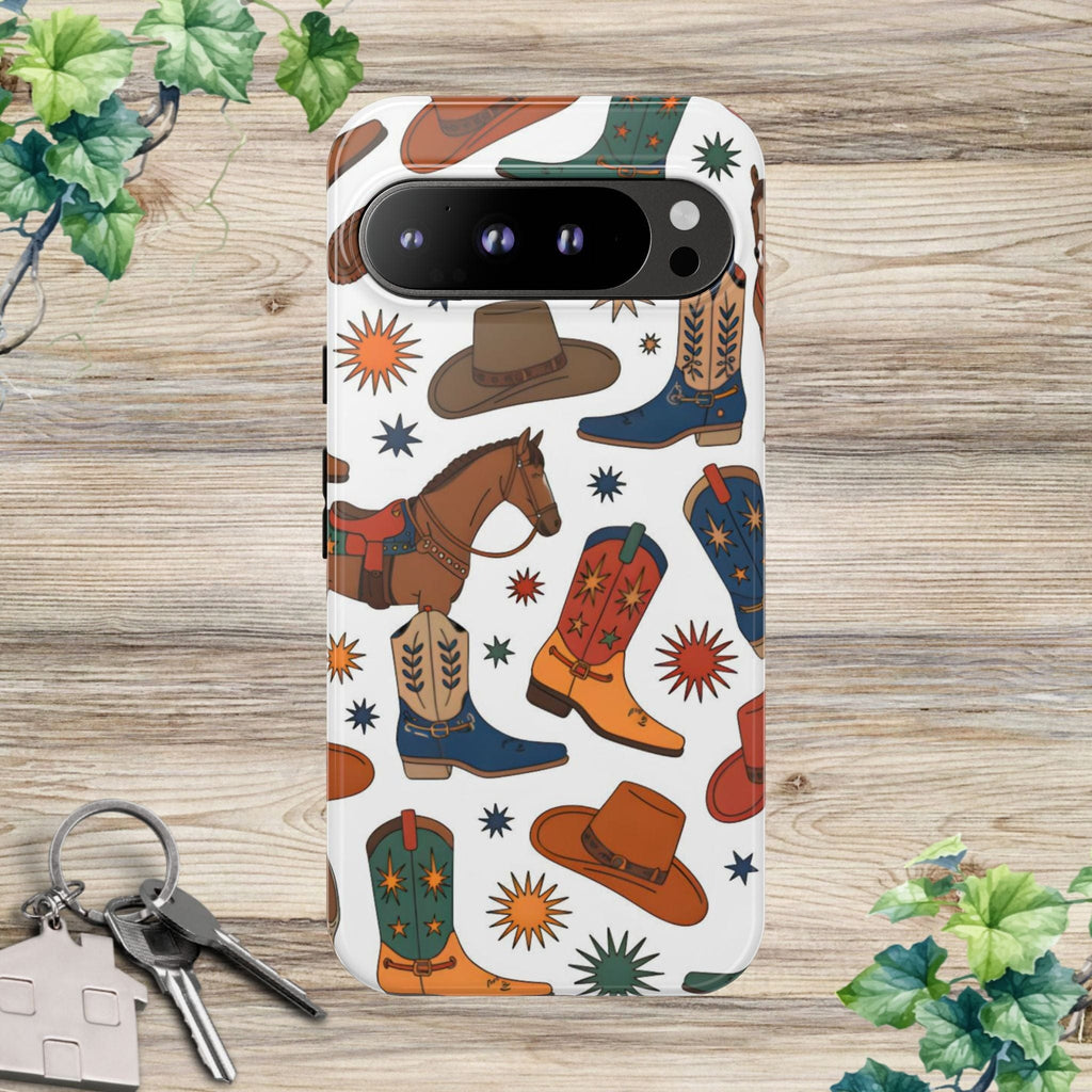 Cowboy Boots, Hats & Horses Phone Case