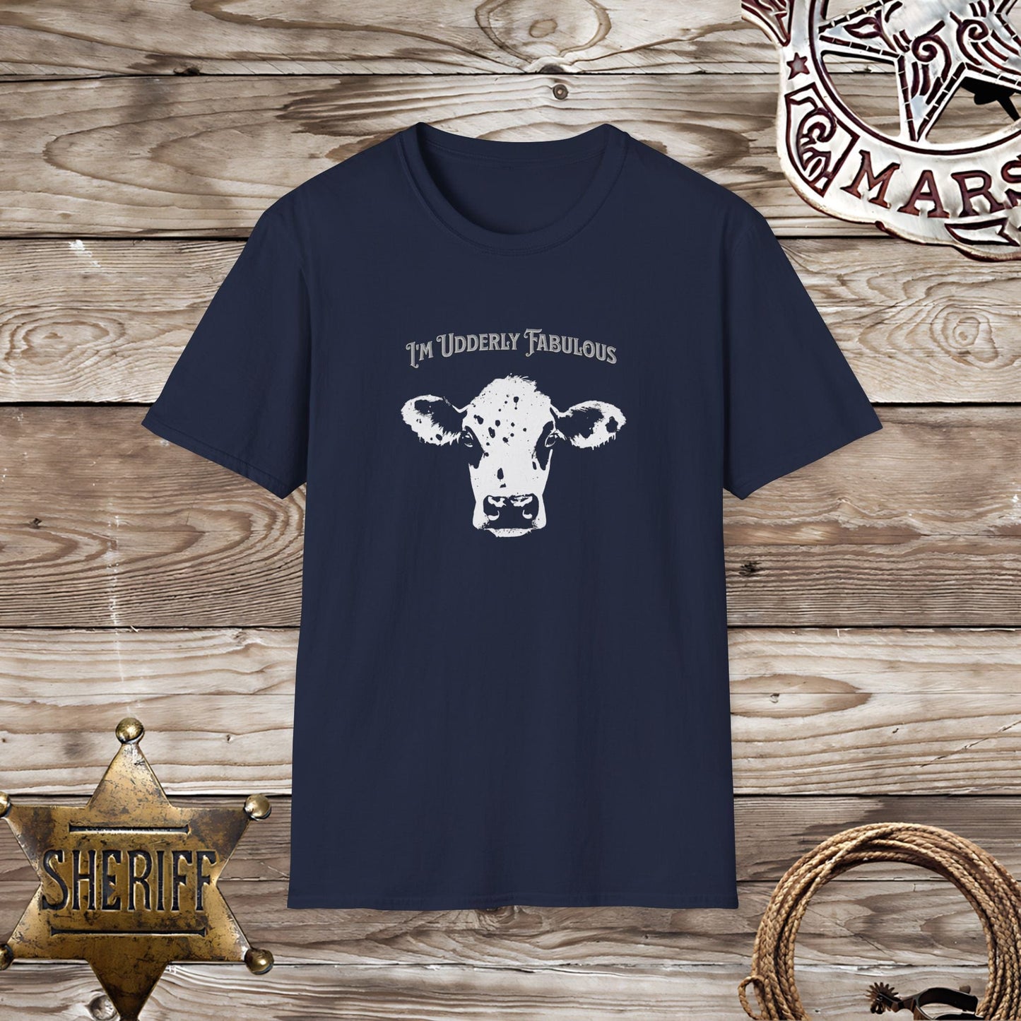 Softstyle Unisex T-Shirt - Udderly Fabulous