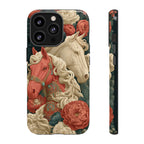 Floral Western Horses Phone Case